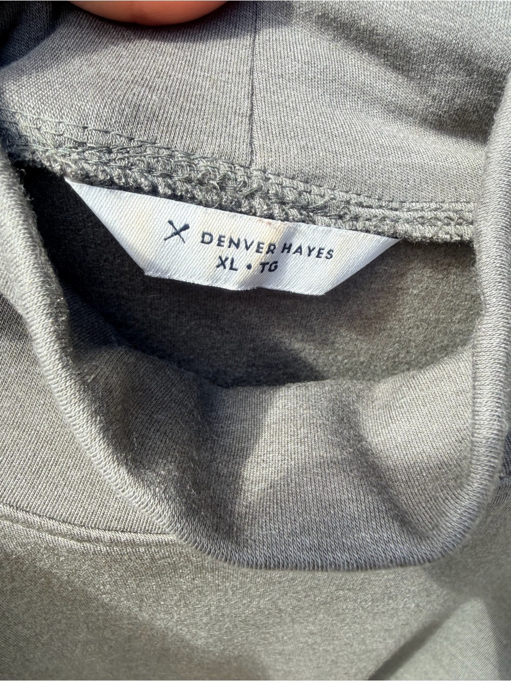 Denver Hayes Women's XL Tunic in Gray